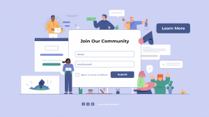 Turn visitors into leads